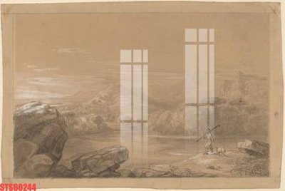 File gốc Tranh sơn dầu phương tây tổng hợp STS60244 (in lụa) tranh thuận buồm