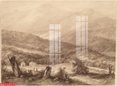 File in lụa Tranh sơn dầu phương tây tổng hợp STS60260 (phong cảnh) Tranh sơn dầu phương tây tổng hợp STS60260