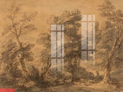 File tranh Tranh sơn dầu phương tây tổng hợp STS6031 (file gốc) chuẩn màu in