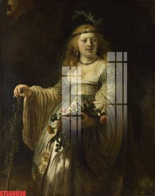 File ảnh Tranh sơn dầu phương tây tổng hợp STS60650 (gốc) in Hiflex