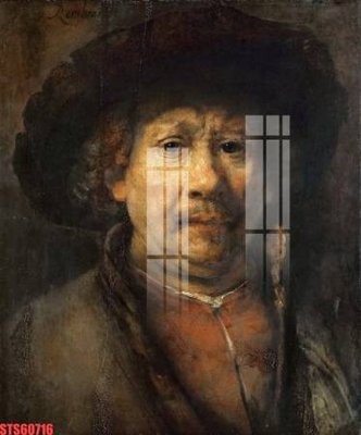 File gốc Tranh sơn dầu phương tây tổng hợp STS60716 (vector) cho in ấn