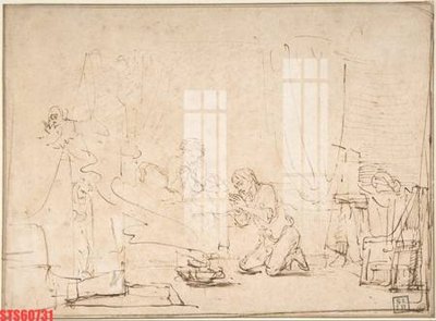 File gốc Tranh sơn dầu phương tây tổng hợp STS60731 (in lụa) tranh phong thủy