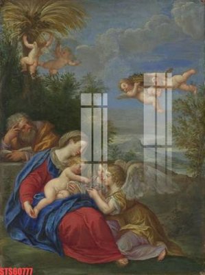 File tranh trang trí Tranh sơn dầu phương tây tổng hợp STS60777 (file gốc)