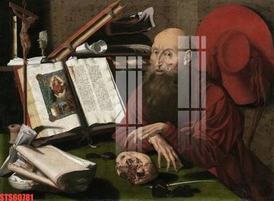 File tranh Tranh sơn dầu phương tây tổng hợp STS60781 (gốc) in backlit film