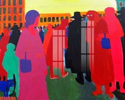 File in trần Tranh sơn dầu phương tây tổng hợp STS60784 (file gốc) phong thủy