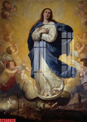 File in trần Tranh sơn dầu phương tây tổng hợp STS60824 (file gốc) xuyên sáng