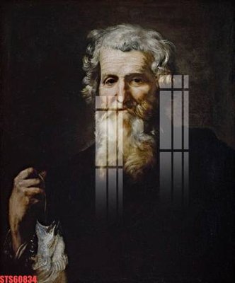 File tranh Tranh sơn dầu phương tây tổng hợp STS60834 (ảnh gốc) in trần nhà