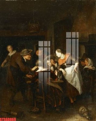 Tải file Tranh sơn dầu phương tây tổng hợp STS60869 (PSD) cho in tranh kính