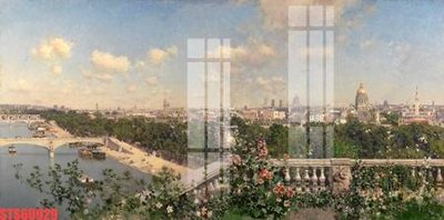 Ảnh mô tả file gốc in mica Tranh sơn dầu phương tây tổng hợp STS60929