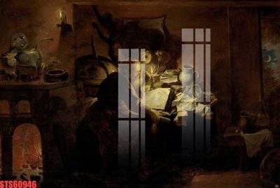 File PSD Tranh sơn dầu phương tây tổng hợp STS60946 (bản gốc) cho nhà in