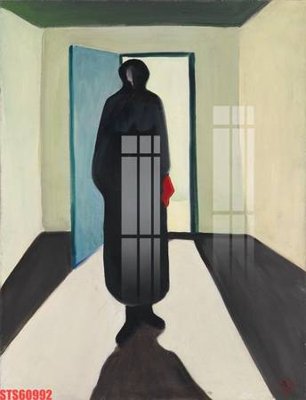 File in trần Tranh sơn dầu phương tây tổng hợp STS60992 (bản gốc) bầu trời