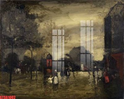 Cung cấp file tranh gốc Tranh sơn dầu phương tây tổng hợp STS61002 độc quyền