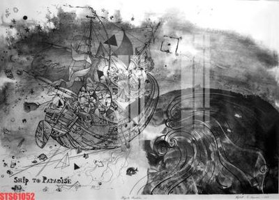 File tranh Tranh sơn dầu phương tây tổng hợp STS61052 (gốc) chủ đề động vật