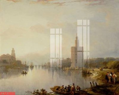 File tranh Tranh sơn dầu phương tây tổng hợp STS61060 (bản gốc) treo quán cafe