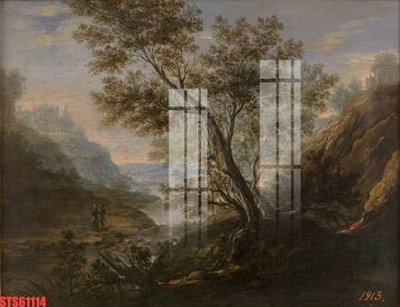 Tải file Tranh sơn dầu phương tây tổng hợp STS61114 (gốc) chủ đề hoa sen