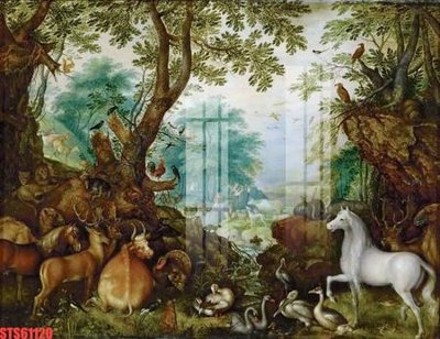 File tranh Tranh sơn dầu phương tây tổng hợp STS61120 (ảnh gốc) in trần xuyên sáng