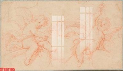 File in trần Tranh sơn dầu phương tây tổng hợp STS61165 (bản gốc) mây trời