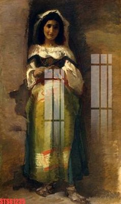 Download file Tranh sơn dầu phương tây tổng hợp STS61235 (gốc) in mica ốp bếp