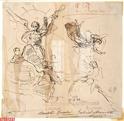 Download file gốc Tranh sơn dầu phương tây tổng hợp STS61237 (in lụa) tranh 3D