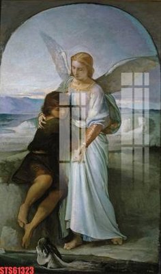 File ảnh Tranh sơn dầu phương tây tổng hợp STS61323 (gốc) in standee