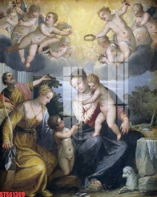 Tải file tranh Tranh sơn dầu phương tây tổng hợp STS61369 (gốc) tại Filetranh.com