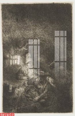 File ảnh Tranh sơn dầu phương tây tổng hợp STS61585 (gốc) in poster