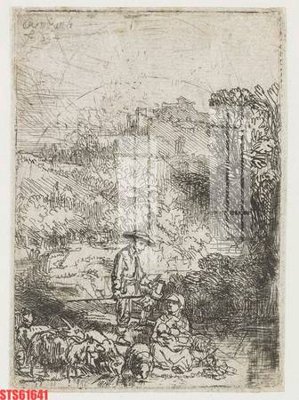 File ảnh Tranh sơn dầu phương tây tổng hợp STS61641 (gốc) in standee