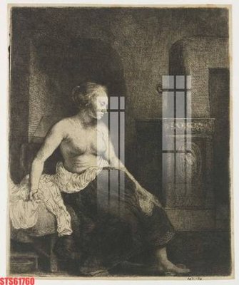 File in mica Tranh sơn dầu phương tây tổng hợp STS61760 (bản gốc) làm vách ngăn