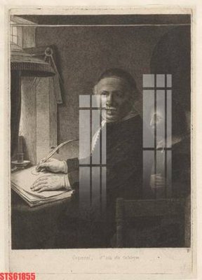 File in ấn Tranh sơn dầu phương tây tổng hợp STS61855 (bản gốc) sắc nét