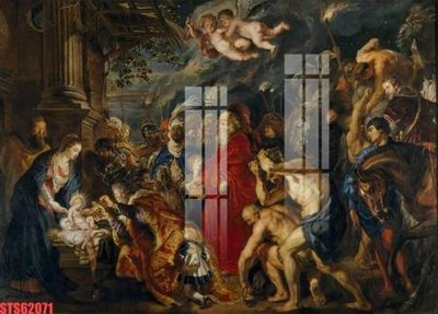 Tải file Tranh sơn dầu phương tây tổng hợp STS62071 (gốc) làm file tranh quảng cáo