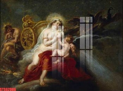 File gốc Tranh sơn dầu phương tây tổng hợp STS62086 (in lụa) cao cấp