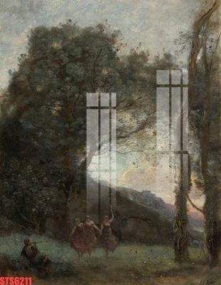 File gốc Tranh sơn dầu phương tây tổng hợp STS6211 (PSD/TIFF) độ phân giải cao