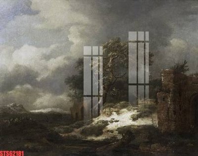 File gốc in ấn Tranh sơn dầu phương tây tổng hợp STS62181 độ phân giải cao