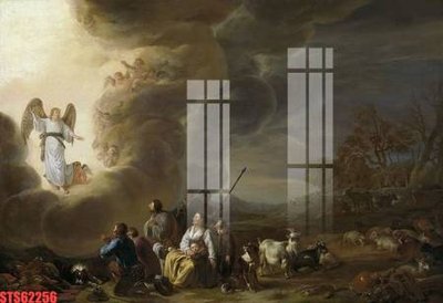 Chi tiết file ảnh Tranh sơn dầu phương tây tổng hợp STS62256 sắc nét