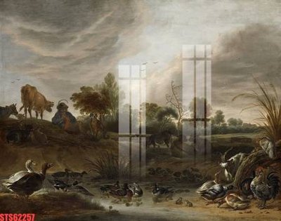 Chi tiết file gốc Tranh sơn dầu phương tây tổng hợp STS62257 (cho in tráng gương)