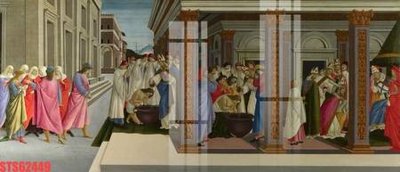 Download file Tranh sơn dầu phương tây tổng hợp STS62449 (chất lượng in ấn)