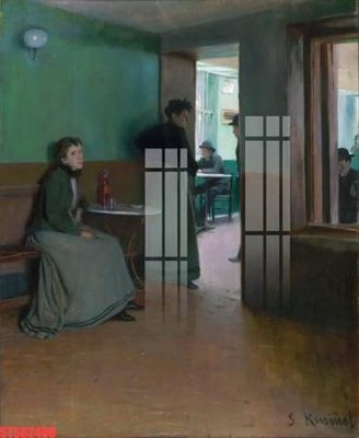 File gốc Tranh sơn dầu phương tây tổng hợp STS62490 (in 3D) cho trang trí