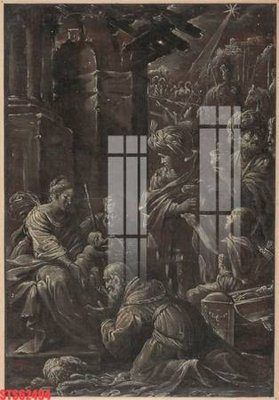 File PSD Tranh sơn dầu phương tây tổng hợp STS62494 (bản gốc) đã tách nền