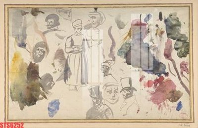 Tải file Tranh sơn dầu phương tây tổng hợp STS6252 (gốc) chủ đề hoa sen