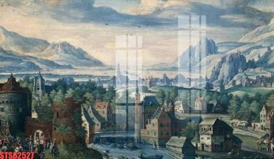 File gốc in mica Tranh sơn dầu phương tây tổng hợp STS62527 chất lượng