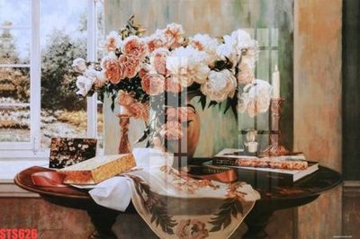 File tranh in trần Tranh sơn dầu phương tây tổng hợp STS626 (ảnh gốc siêu nét)