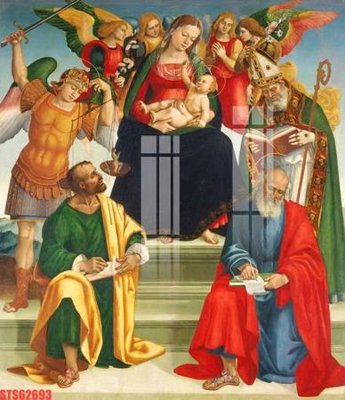 Ảnh gốc Tranh sơn dầu phương tây tổng hợp STS62693 (độ nét cao) in tráng gương