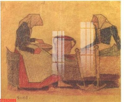 File in trần Tranh sơn dầu phương tây tổng hợp STS63089 (bản gốc) đại dương