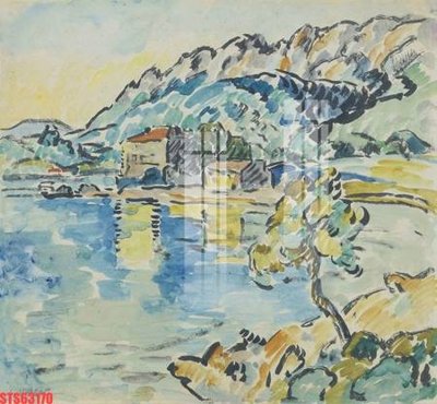 File gốc Tranh sơn dầu phương tây tổng hợp STS63170 (in mica) làm quà tặng