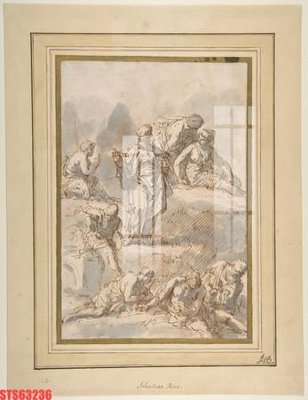 File gốc Tranh sơn dầu phương tây tổng hợp STS63236 (trang trí) phòng làm việc