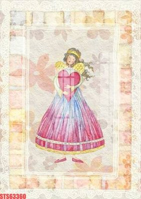 File in mica Tranh sơn dầu phương tây tổng hợp STS63360 (bản gốc) siêu trong