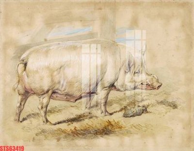 File gốc Tranh sơn dầu phương tây tổng hợp STS63419 (phiên bản chuẩn) để in ấn