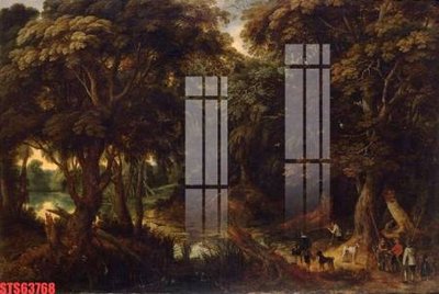 File gốc Tranh sơn dầu phương tây tổng hợp STS63768 (in lụa) chi tiết cao