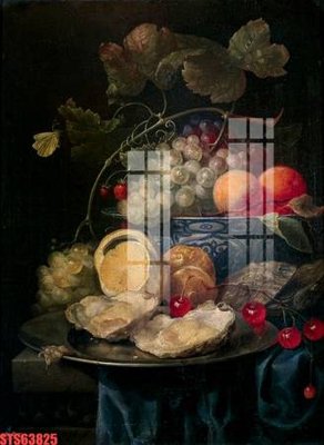 File gốc in ấn Tranh sơn dầu phương tây tổng hợp STS63825 độ phân giải cao