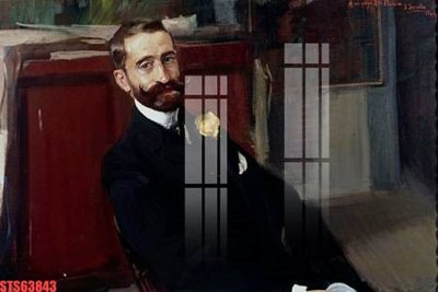 File in trần Tranh sơn dầu phương tây tổng hợp STS63843 (file gốc) xuyên sáng